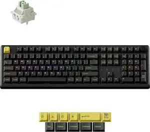 J5 HE Wireless Hall Effect Gaming Keyboard, 107-Key Full Size | Magnetic Switch, Rapid Trigger, RGB Backlight, Knob, QMK Launcher, 2.4GHz/Bluetooth 5.2/USB-C, for Mac Windows Linux J5 HE Wireless Hall Effect Gaming Keyboard, 107-Key Full Size | Magnetic Switch, Rapid Trigger, RGB Backlight, Knob, QMK Launcher, 2.4GHz/Bluetooth 5.2/USB-C, for Mac Windows Linux