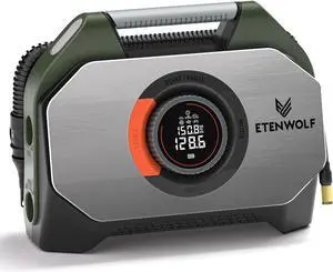 VORTEX S7 Tire Inflator for Heavy-duty Vehicle with 38400 mAh | 160PSI Portable Air Compressor for Car Tires, Cordless Air Pump with 100% Duty Cycle & Dual Cylinder, Auto Shut-Off,LED Light VORTEX S7 Tire Inflator for Heavy-duty Vehicle with 38400 mAh | 160PSI Portable Air Compressor for Car Tires, Cordless Air Pump with 100% Duty Cycle & Dual Cylinder, Auto Shut-Off,LED Light
