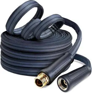 Flexible 50FT Garden Hose, Non-Expanding Lightweight Water Hose | 60% Lighter & Kink-Free, Burst-Resistant Up To 700PSI, All-weather Durable, BPA-free,Leak-proof, Safe For Family & Pets Flexible 50FT Garden Hose, Non-Expanding Lightweight Water Hose | 60% Lighter & Kink-Free, Burst-Resistant Up To 700PSI, All-weather Durable, BPA-free,Leak-proof, Safe For Family & Pets