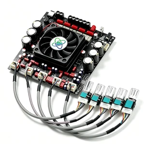 S600X-W 2.1 Channel Bluetooth Amp Board Dual TPA3255 HiFi Class D, 300W×2 + 600W Subwoofer, DC 19-51V, BT 5.2, AUX & USB, for DIY Home Theater Passive Speakers S600X-W 2.1 Channel Bluetooth Amp Board Dual TPA3255 HiFi Class D, 300W×2 + 600W Subwoofer, DC 19-51V, BT 5.2, AUX & USB, for DIY Home Theater Passive Speakers