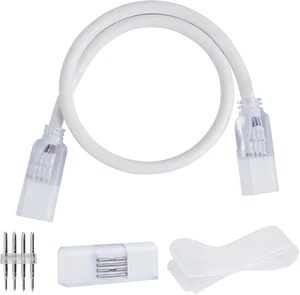 Connection Parts Kit for 10x20mm RGB LED Neon Rope Lights 2 Wire Cables & 1 Connector with 4-Prong Pin Connection Parts Kit for 10x20mm RGB LED Neon Rope Lights 2 Wire Cables & 1 Connector with 4-Prong Pin