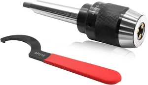 Heavy Duty 1/8"-5/8" Keyless Drill Chuck with MT3 Shank for Lathe Heavy Duty 1/8"-5/8" Keyless Drill Chuck with MT3 Shank for Lathe