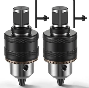 2 Pack 1/2" Magnetic Drill Chuck with 1/2"-20 UNF Weldon Shank Thread 2 Pack 1/2" Magnetic Drill Chuck with 1/2"-20 UNF Weldon Shank Thread