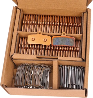 25 Pairs 4-Piston Sintered Metal Ebike Brake Pads with Install Tools 25 Pairs 4-Piston Sintered Metal Ebike Brake Pads with Install Tools