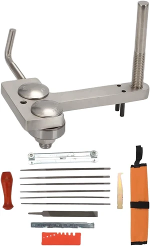 Chainsaw Bar Rail Repair Tool & File Kit for Multiple Bar Gauges Chainsaw Bar Rail Repair Tool & File Kit for Multiple Bar Gauges