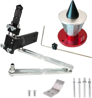 Improved Mower Blade Sharpener & Balancer, Replacement for 5005 / 42-047, 15°-45° Adjustable Magnetic Balancer for Many Mower Blades (Black) Improved Mower Blade Sharpener & Balancer, Replacement for 5005 / 42-047, 15°-45° Adjustable Magnetic Balancer for Many Mower Blades (Black)