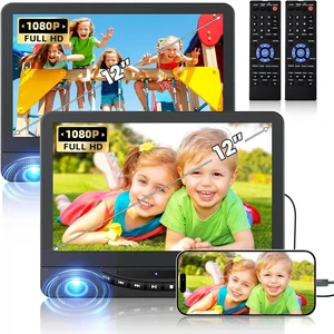 12.5 Inch Dual Screen Car DVD Player for Kids' Backseat Entertainment 12.5 Inch Dual Screen Car DVD Player for Kids' Backseat Entertainment