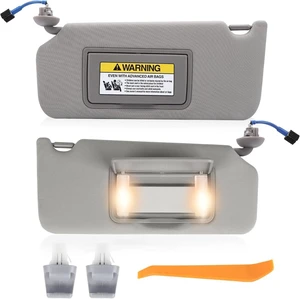 Sun Visor with Light for 2008-2012 Honda Accord (Driver & Passenger Side) Sun Visor with Light for 2008-2012 Honda Accord (Driver & Passenger Side)