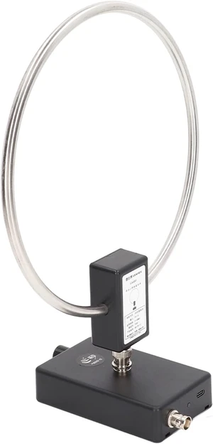3-30MHz Stainless Steel Active Loop Shortwave Antenna, Short Radio Receiving Antenna 3-30MHz Stainless Steel Active Loop Shortwave Antenna, Short Radio Receiving Antenna