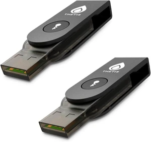 PRO-A for Business USB-A FIDO2 Security Key L1, MFA & Passkey Access for School ERP & Employee Accounts, Coinbase/Google Workspace Compatible, 2 Pack PRO-A for Business USB-A FIDO2 Security Key L1, MFA & Passkey Access for School ERP & Employee Accounts, Coinbase/Google Workspace Compatible, 2 Pack