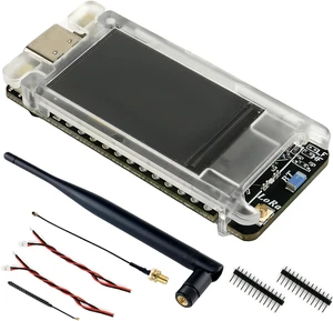 Mesh Node T114 Low-Power nRF52840 SX1262 LoRa Development Board with 1.14" TFT-LCD Display, Compatible with Meshtastic/LoRaWAN Mesh Node T114 Low-Power nRF52840 SX1262 LoRa Development Board with 1.14" TFT-LCD Display, Compatible with Meshtastic/LoRaWAN