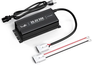 24V 20A Mini LiFePO4 Lithium Battery Charger with LED Indicators 24V 20A Mini LiFePO4 Lithium Battery Charger with LED Indicators