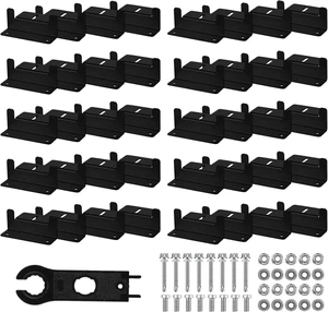 40 PCS Aluminum Alloy Z Solar Panel Mounting Brackets