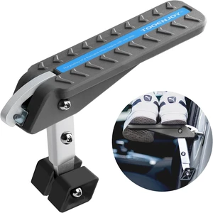 Universal 5-Gear Car Door Step with Door Latch Hook (Light Grey) Universal 5-Gear Car Door Step with Door Latch Hook (Light Grey)