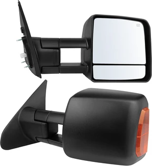 Pair Tow Mirrors for Toyota Tundra 20072016 Pickup Truck Pair Tow Mirrors for Toyota Tundra 20072016 Pickup Truck