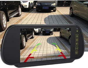 7-Inch Auto-Dimming Car Rearview Mirror Monitor Replacement Rear View Camera with Bracket, Universal for Cars & Trucks 7-Inch Auto-Dimming Car Rearview Mirror Monitor Replacement Rear View Camera with Bracket, Universal for Cars & Trucks