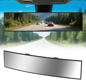 16-Inch Extended Panoramic Wide-Angle Car Rear View Mirror 16-Inch Extended Panoramic Wide-Angle Car Rear View Mirror