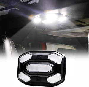 Front Interior LED Dome Lights, Compatible with 20182026 Jeep Wrangler JL Front Interior LED Dome Lights, Compatible with 20182026 Jeep Wrangler JL