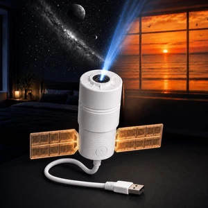5D Holographic Night Light Projector with 10 Films & Dual Auto-Off 5D Holographic Night Light Projector with 10 Films & Dual Auto-Off
