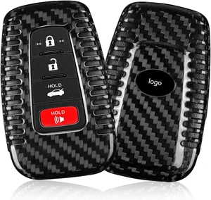 Black Key Fob Case, Compatible with Toyota Camry, Avalon, C-HR & Prius Black Key Fob Case, Compatible with Toyota Camry, Avalon, C-HR & Prius