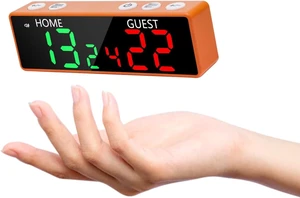 Mini Digital Scoreboard Portable Tabletop Wireless Score Keeper with Buzzer for Cornhole, Pickleball, Backyard Fun & Game Night Mini Digital Scoreboard Portable Tabletop Wireless Score Keeper with Buzzer for Cornhole, Pickleball, Backyard Fun & Game Night