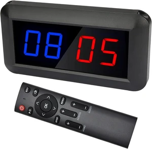 Portable Electronic Scoreboard with Remote Digital Score Keeper for Basketball, Ping Pong & Volleyball Portable Electronic Scoreboard with Remote Digital Score Keeper for Basketball, Ping Pong & Volleyball