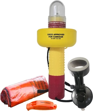 Sirius Signal A-1001 SOS LED Mini Beacon Distress Signal USCG Approved Sirius Signal A-1001 SOS LED Mini Beacon Distress Signal USCG Approved