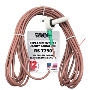 15ft Temp Sensor Replacement for Jandy Zodiac Aqualink RS 7790 Pool Control System 12-Month Warranty & USA Support 15ft Temp Sensor Replacement for Jandy Zodiac Aqualink RS 7790 Pool Control System 12-Month Warranty & USA Support