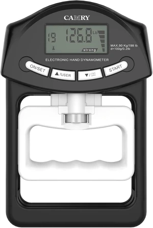Digital Hand Dynamometer Grip Strength Meter, 198 Lbs / 90 Kgs Auto-Capturing Electronic Hand Grip Power Digital Hand Dynamometer Grip Strength Meter, 198 Lbs / 90 Kgs Auto-Capturing Electronic Hand Grip Power