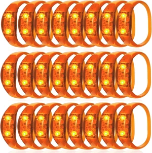 100 PCS Sound-Activated LED Bracelets with Flashing Strobe Music Control Light-Up for Rave, Game Prizes, Birthday Party Favors & Valentine's Day Gifts 100 PCS Sound-Activated LED Bracelets with Flashing Strobe Music Control Light-Up for Rave, Game Prizes, Birthday Party Favors & Valentine's Day Gifts