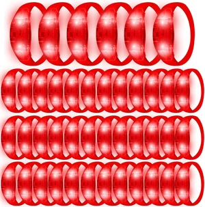 72-Pack Sound-Activated Glow Bracelets LED Flashing Music/Voice Control Wristbands for Rave, Game Prizes, Carnival, Concerts, Night Events & Birthday Favors 72-Pack Sound-Activated Glow Bracelets LED Flashing Music/Voice Control Wristbands for Rave, Game Prizes, Carnival, Concerts, Night Events & Birthday Favors