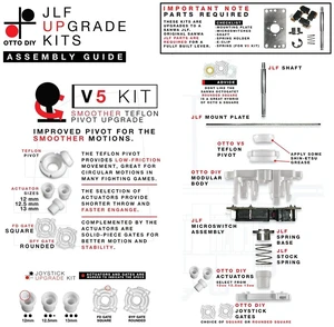 OTTO DIY V5 Japanese Version Arcade Kit, Upgrade for Sanwa JLF-TP-8YT & Hori Hayabusa Sticks OTTO DIY V5 Japanese Version Arcade Kit, Upgrade for Sanwa JLF-TP-8YT & Hori Hayabusa Sticks