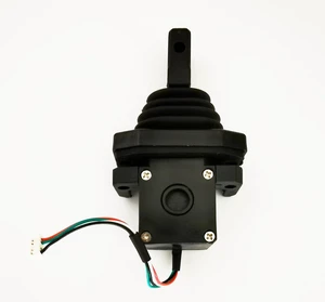 Compact Hall Effect Single-Axis Fingertip Joystick Controller, Industrial Remote Control Handle Compact Hall Effect Single-Axis Fingertip Joystick Controller, Industrial Remote Control Handle