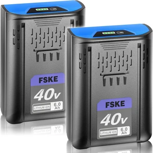 6000mAh Kobalt 40V Battery Replacement, 2 Packs 6000mAh Kobalt 40V Battery Replacement, 2 Packs
