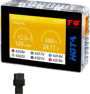 HOTA T6 RC Smart LiPo Battery Charger for 1S-6S HOTA T6 RC Smart LiPo Battery Charger for 1S-6S