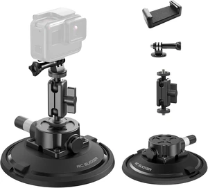 6" Suction Cup Camera Mount with Ball Head Magic Arm - RC6001AP 6" Suction Cup Camera Mount with Ball Head Magic Arm - RC6001AP