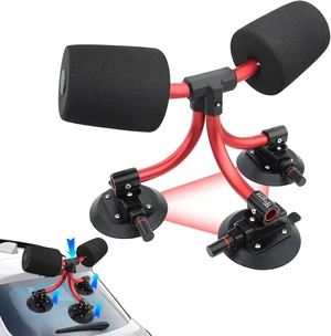 TriGrip Kayak Load Roller with 3 Suction Cups, Pump Vacuum Type Kayak Roof Loader Lift Assist System for Car & SUV TriGrip Kayak Load Roller with 3 Suction Cups, Pump Vacuum Type Kayak Roof Loader Lift Assist System for Car & SUV