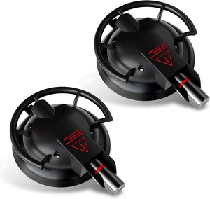 5.2" Air Pumped Suction Cup Tie-Down Anchors, 220Lb Heavy-Duty Vacuum Holder for Car Camping Tarps, Awnings, Surfboards & Tents 5.2" Air Pumped Suction Cup Tie-Down Anchors, 220Lb Heavy-Duty Vacuum Holder for Car Camping Tarps, Awnings, Surfboards & Tents