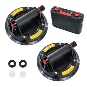 2 Pack 8" Heavy-Duty Glass Suction Cups, 880lbs Max Load for Lifting Glass, Tile, Granite & Marble 2 Pack 8" Heavy-Duty Glass Suction Cups, 880lbs Max Load for Lifting Glass, Tile, Granite & Marble