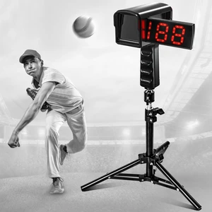 Baseball Radar Gun with Tripod & LED+LCD Large Display Baseball Radar Gun with Tripod & LED+LCD Large Display