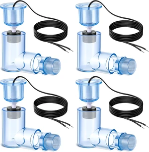 SS2 AC L-Shape Float Switch Water Level Accessory with 3/4" Adaptor, 4 Pack SS2 AC L-Shape Float Switch Water Level Accessory with 3/4" Adaptor, 4 Pack