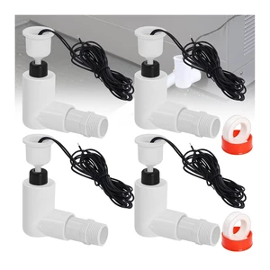 4 Pack 3/4" SS2 L-Shape Float Switches, HVAC Safety Switches with Tape 4 Pack 3/4" SS2 L-Shape Float Switches, HVAC Safety Switches with Tape
