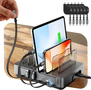 HomeHub H1 Pro 120W Multi-Device Charging Station (Grey) HomeHub H1 Pro 120W Multi-Device Charging Station (Grey)