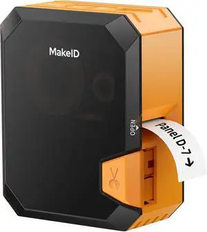 P31S Portable Industrial Label Printer, 1" Print Head with Bluetooth, Mobile/PC Software, with 0.75" x 19.68ft Label for Wire, Cable & Heat Shrink Tubes at Job Sites. P31S Portable Industrial Label Printer, 1" Print Head with Bluetooth, Mobile/PC Software, with 0.75" x 19.68ft Label for Wire, Cable & Heat Shrink Tubes at Job Sites.