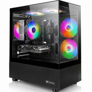 AIGAMEPC Gaming Desktop Computer, AMD R5 1600,RX 6500XT 4G D6 1024SP,16GB DDR4,512GB M.2 SSD, BX3 550W 80PLUS Bronze PSU, RGB Fan x5, WiFi Ready & Windows 11 Home, Black AIGAMEPC Gaming Desktop Computer, AMD R5 1600,RX 6500XT 4G D6 1024SP,16GB DDR4,512GB M.2 SSD, BX3 550W 80PLUS Bronze PSU, RGB Fan x5, WiFi Ready & Windows 11 Home, Black