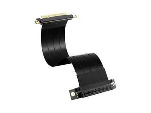 PCIe 3.0 X8 Extension Cable PCI-E 8X Male to Female Riser Cable 25CM (90 Degree M/F) PCIe 3.0 X8 Extension Cable PCI-E 8X Male to Female Riser Cable 25CM (90 Degree M/F)