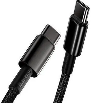 USB C Cable, Baseus 100W PD 5A QC 4.0 Fast Charging USB C to USB C Cable, Zinc Alloy Nylon Braided Type C Data Cable for Samsung S21 S20+ S10 Note 10 iPad Pro MacBook Pro Google Pixel and more (6.6ft) USB C Cable, Baseus 100W PD 5A QC 4.0 Fast Charging USB C to USB C Cable, Zinc Alloy Nylon Braided Type C Data Cable for Samsung S21 S20+ S10 Note 10 iPad Pro MacBook Pro Google Pixel and more (6.6ft)