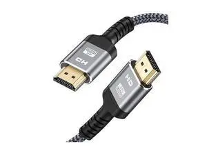 4K HDMI Cable, 4FT High Speed 18Gbps HDMI 2.0 Braided Cord-Supports (4K 60Hz HDR,Video 4K 2160p 1080p 3D HDCP 2.2 ARC-Compatible with Ethernet PS4/3 4K Monitor Projector ect 4K HDMI Cable, 4FT High Speed 18Gbps HDMI 2.0 Braided Cord-Supports (4K 60Hz HDR,Video 4K 2160p 1080p 3D HDCP 2.2 ARC-Compatible with Ethernet PS4/3 4K Monitor Projector ect