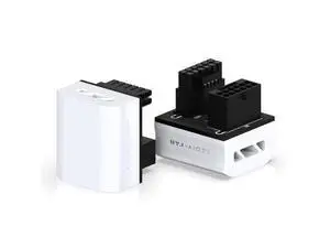 12VHPWR 12+4 Pin Angle Connector Power Adapter for RTX40' Series Graphics Card, Supports 600W Output, Comptatible to RTX4090,4080,4070ti -180 Degrees RVS Type- White-1 Pack 12VHPWR 12+4 Pin Angle Connector Power Adapter for RTX40' Series Graphics Card, Supports 600W Output, Comptatible to RTX4090,4080,4070ti -180 Degrees RVS Type- White-1 Pack