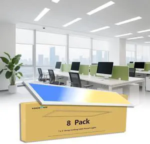 1x4 LED Flat Panel Light 5000K 4000K 3000K - 1x4 LED Troffer Drop Ceiling Light Fixture, 0-10V Dimmable, 100-277V, ETL Listed, 8 Pack 1x4 LED Flat Panel Light 5000K 4000K 3000K - 1x4 LED Troffer Drop Ceiling Light Fixture, 0-10V Dimmable, 100-277V, ETL Listed, 8 Pack